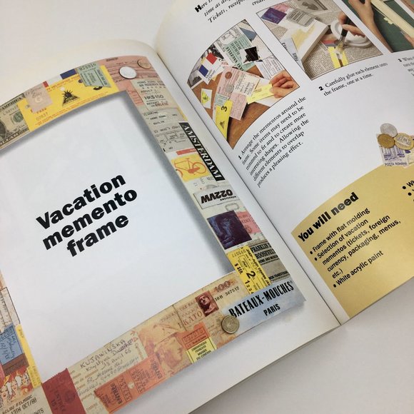 1990s Fabulous Frames by Deborah Schneebeli-Morrell Softcover Book - Picture 6 of 9